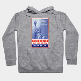 1940s The Light of Freedom Hoodie